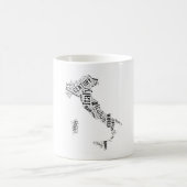 Italien in Tagxedo Kaffeetasse (Mittel)