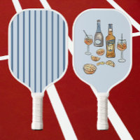 Italien inspirierte Aperol Spritz Pickleball Padde