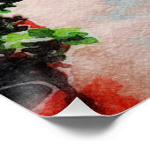 ** Italien Italia AP12 Street Pflanze Pottery Post Poster (Ecke)