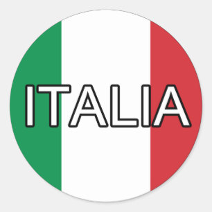 Italien Italia Euro Sticker