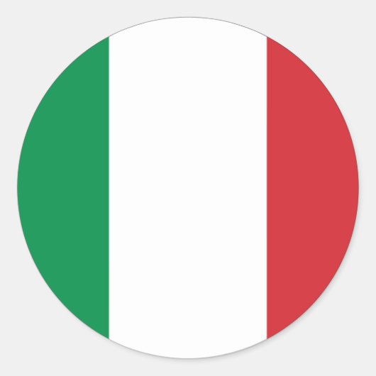 Italien Italia Euro Sticker (Vorderseite)