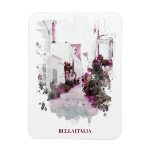 ** Italien Italia Pflanze Street AP12 Artistic Kü Magnet