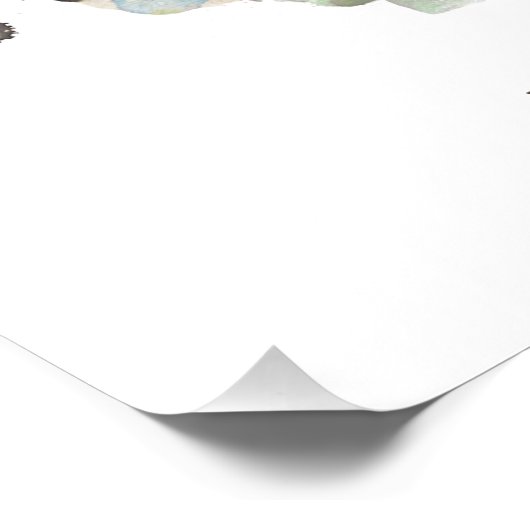 ** Italien Italia Street AP12 Pflanze Subdued Post Poster (Ecke)