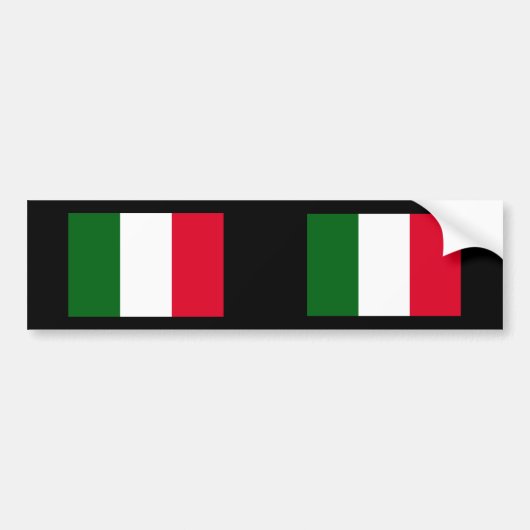 Italien, Italien Autoaufkleber (Vorne)