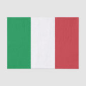 Italien & Italien Flag Papiertaschentücher/Modeded Seidenpapier (Vorderseite)