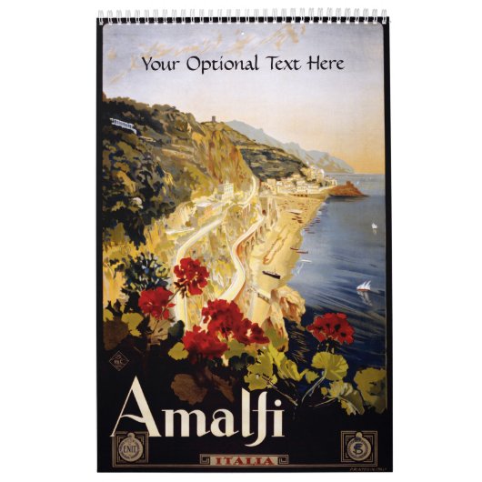 Italien-/Italien-Gewohnheitskalender Kalender (Titelbild)