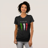 *~* ITALIEN ITALIEN ITALIEN Einfaches Abstraktes F T-Shirt (Vorne ganz)