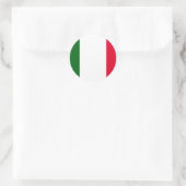 Italien, Italien Runder Aufkleber (Tasche)