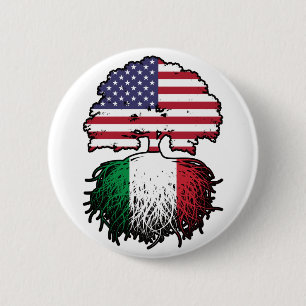 Italien Italien USA Vereinigte Staaten Amerika Button