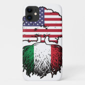 Italien Italien USA Vereinigte Staaten Amerika Case-Mate iPhone Hülle (Rückseite)