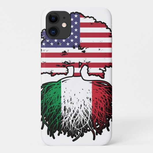 Italien Italien USA Vereinigte Staaten Amerika Case-Mate iPhone Hülle (Rückseite)