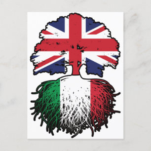 Italien Italien Vereinigtes Königreich Großbritann Postkarte