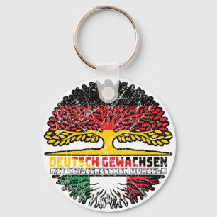 Italien Italienisch Deutsch Deutschland Baum Schlüsselanhänger