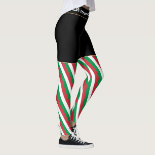 Italien & Italienische Fahne, Reise-/Sportfan Leggings