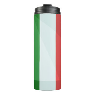 Italien, italienische Flagge Thermosbecher