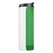 Italien, italienische Flagge Thermosbecher (Nach links gedreht)