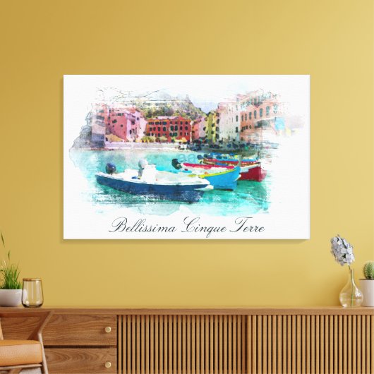 ** Italien Italienische Sprache Cinque Terre AP12 Leinwanddruck (Insitu (Wohnzimmer))