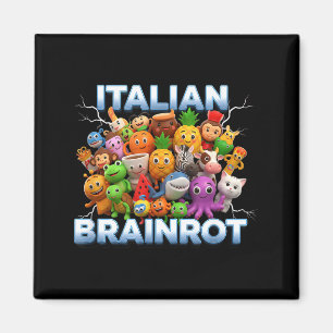 Italien Italienischer Brainrot Lustiger Meme Chara Magnet