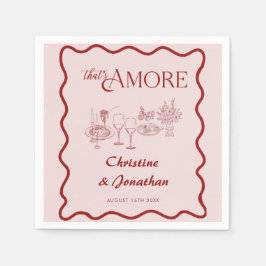 Italien | Italienisches Essen | Abendessen Probe Serviette