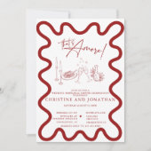 Italien | Italienisches Essen | Probe Dinner Einla Einladung (Vorderseite)