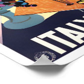 Italien Jahrtausendreise Poster (Ecke)