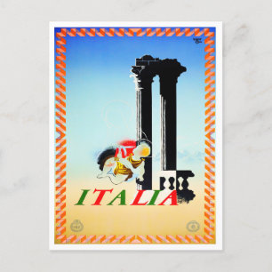 Italien Jahrtausendreise Postkarte