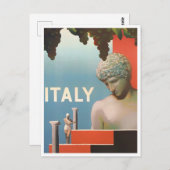 Italien Jahrtausendreise Postkarte (Vorne/Hinten)