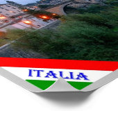 Italien - Kalabrien - Cosenza - Poster (Ecke)