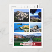 Italien - Kalabrien - Mosaik - Postkarte (Vorne/Hinten)