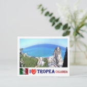 Italien - Kalabrien - Tropea - I Liebe - Postkarte (Stehend Vorderseite)