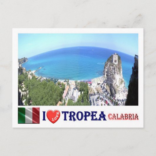 Italien - Kalabrien - Tropea - I Liebe - Postkarte (Vorderseite)