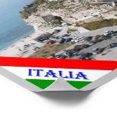 Italien - Kalabrien - Tropea - Poster (Ecke)