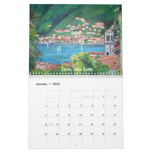Italien, Kalender 2013 (Jan 2026)