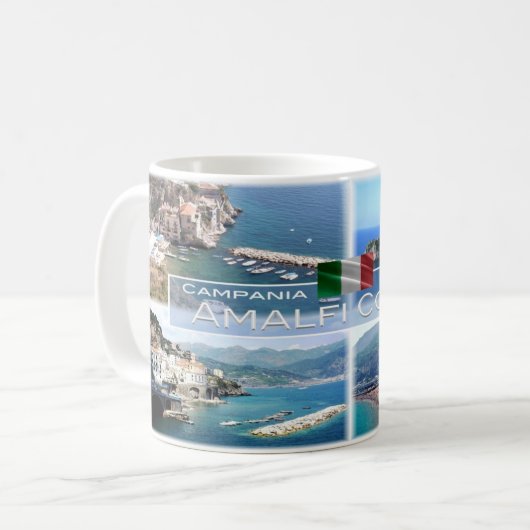 Italien # Kampanien - Amalfi Küste - Kaffeetasse (Vorderseite Links)