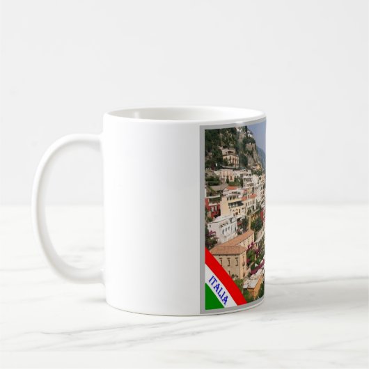 Italien - Kampanien - Amalfiküste - Positano - Kaffeetasse (Links)
