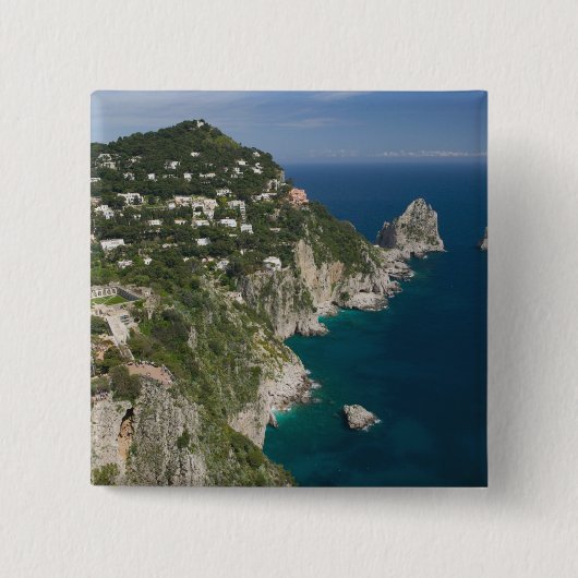 ITALIEN, Kampanien (Bucht von Neapel), CAPRI: Button (Vorderseite)