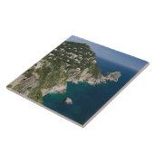 ITALIEN, Kampanien (Bucht von Neapel), CAPRI: Fliese (Seite)