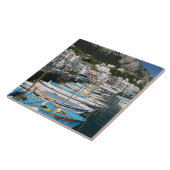 ITALIEN, Kampanien (Bucht von Neapel), CAPRI:Marin Fliese (Seite)
