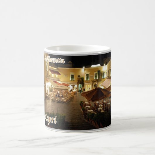 Italien - Kampanien - Capri - Der berühmte Platz - Kaffeetasse (Mittel)