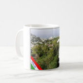 Italien - Kampanien - Capri - die Funicular - Kaffeetasse (Vorderseite Links)