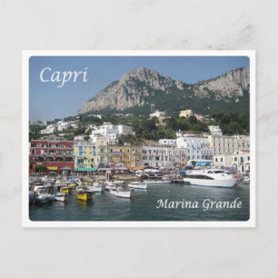 Italien - Kampanien - Capri - Marina Grande - Postkarte