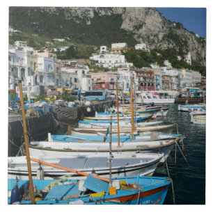 ITALIEN, Kampanien, (Golf von Neapel), CAPRI: Mari Fliese