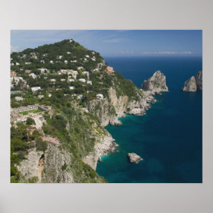 ITALIEN, Kampanien, (Golf von Neapel), CAPRI: Poster