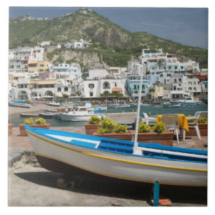 ITALIEN, Kampanien, (Golf von Neapel), ISCHIA, Fliese