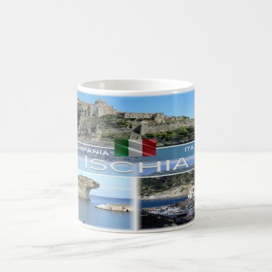 Italien # Kampanien - Ischia - Kaffeetasse (Mittel)