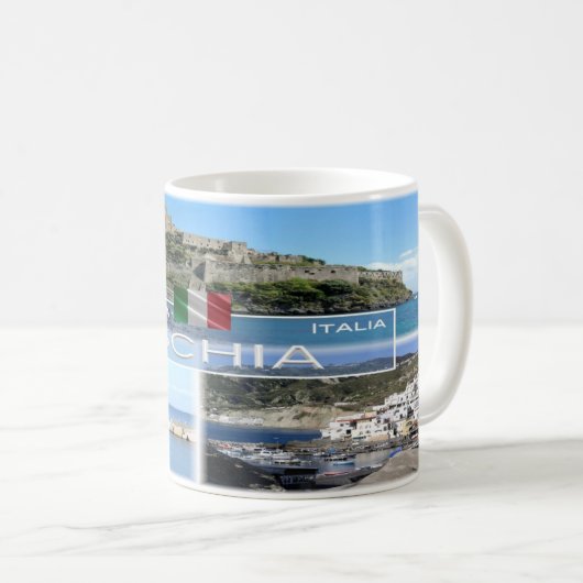 Italien # Kampanien - Ischia - Kaffeetasse (VorderseiteRechts)