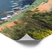 ITALIEN, Kampanien (Neapel-Bucht), ISCHIA, LACCO Poster (Ecke)