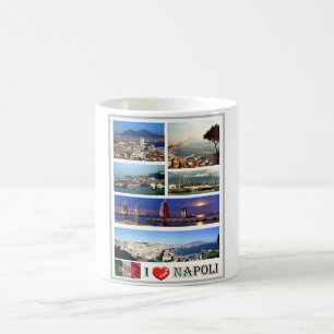 Italien - Kampanien - Neapel - I Liebe - Kaffeetasse
