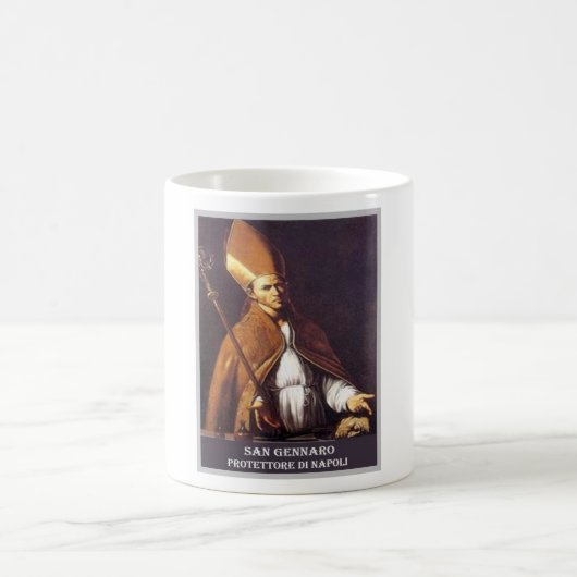 Italien - Kampanien - Neapel - San Gennaro - Kaffeetasse (Mittel)