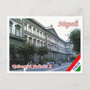 Italien - Kampanien - Neapel - Universität Federic Postkarte